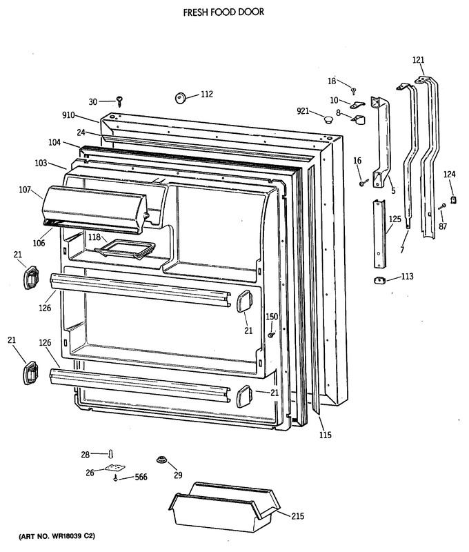 Diagram for TBH18DATNRWH