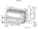 Diagram for 1 - Freezer Door