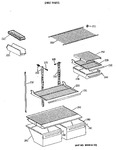 Diagram for 4 - Shelf Parts