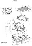 Diagram for 4 - Shelf Parts