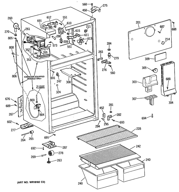 Diagram for TBX14SITGLWH