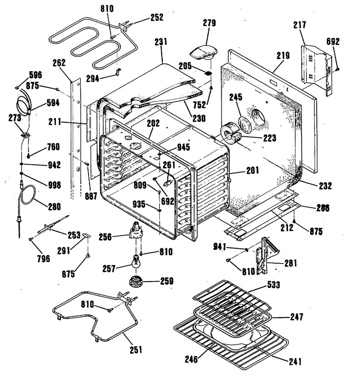 Diagram for JTP54GV1BB