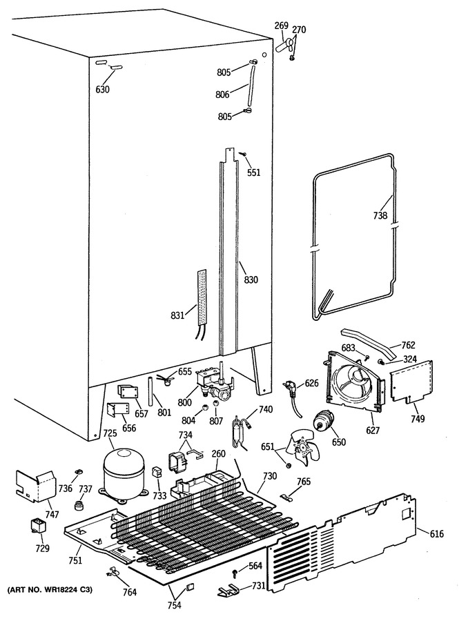 Diagram for TFG27PFVAWW