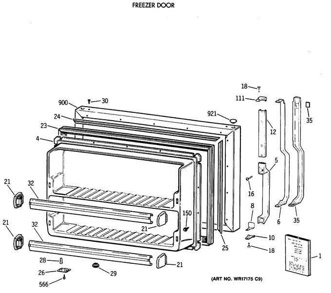 Diagram for TBG18JAXDRWW