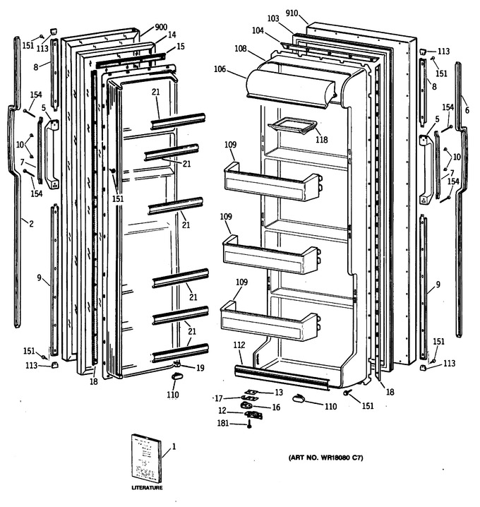 Diagram for TFX20SAXAWW