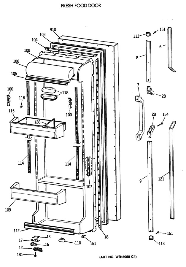 Diagram for TFX22PRXAWW