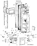 Diagram for 1 - Freezer Door