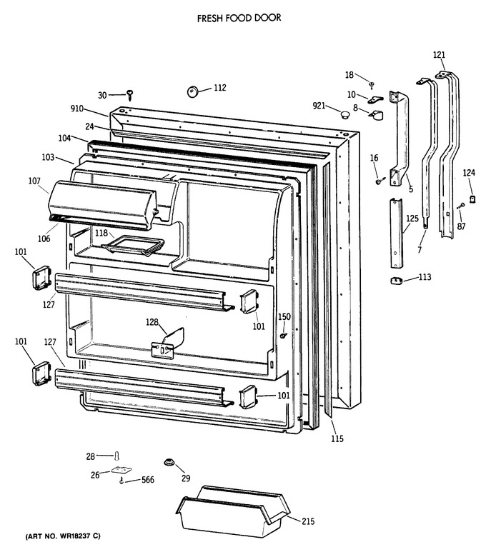 Diagram for TBX18JAXCRWW