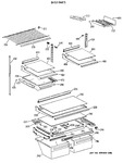 Diagram for 4 - Shelf Parts