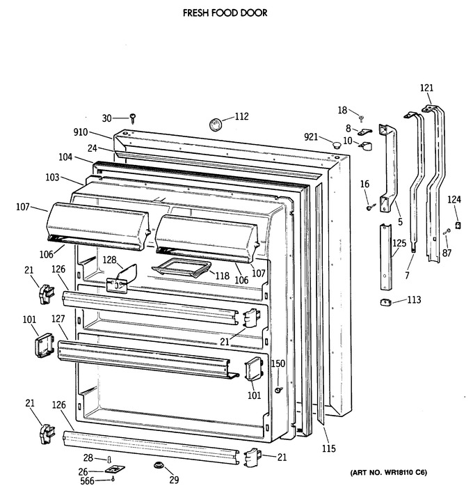 Diagram for TBX22JIXDRWW