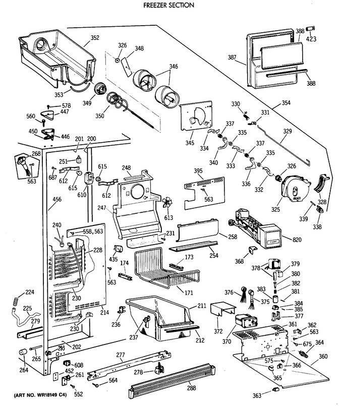 Diagram for TFG22PRXAWW