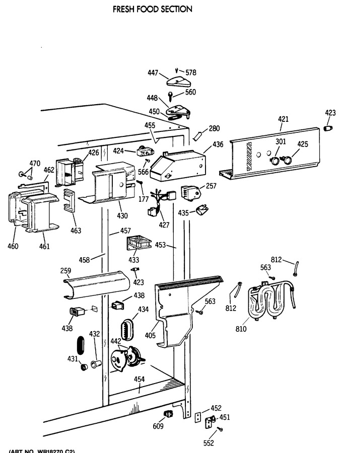 Diagram for TFG27PRXAWW