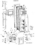 Diagram for 1 - Freezer Door