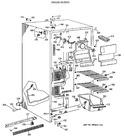 Diagram for 2 - Freezer Section