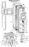 Diagram for 1 - Freezer Door