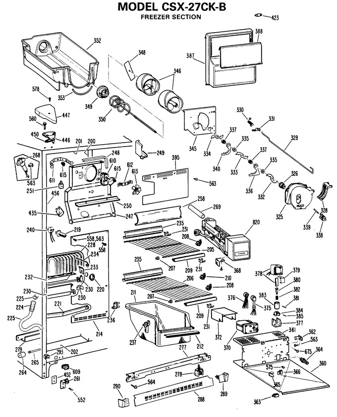 Diagram for CSX27CKB