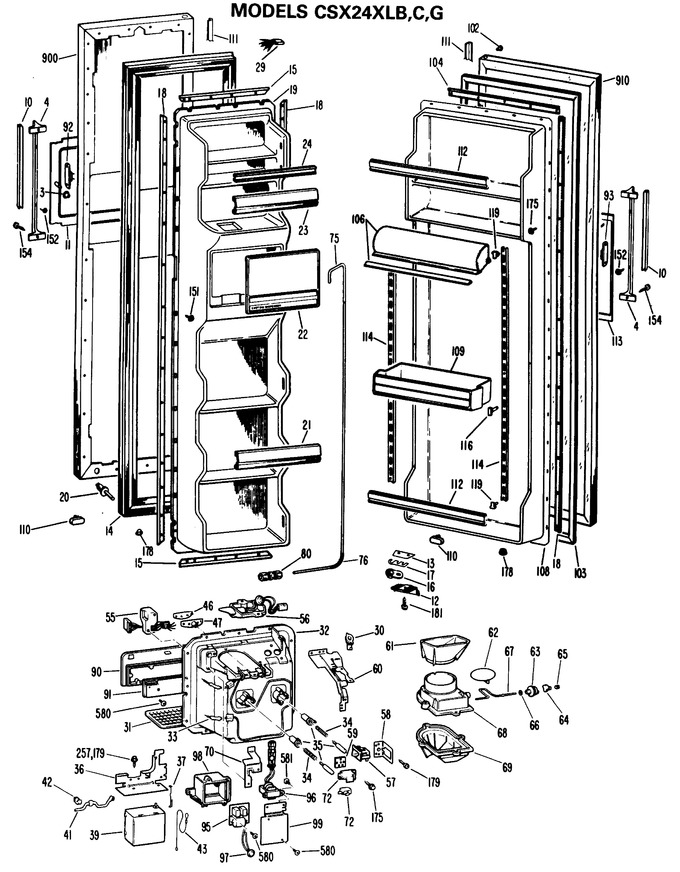 Diagram for CSX24XLC