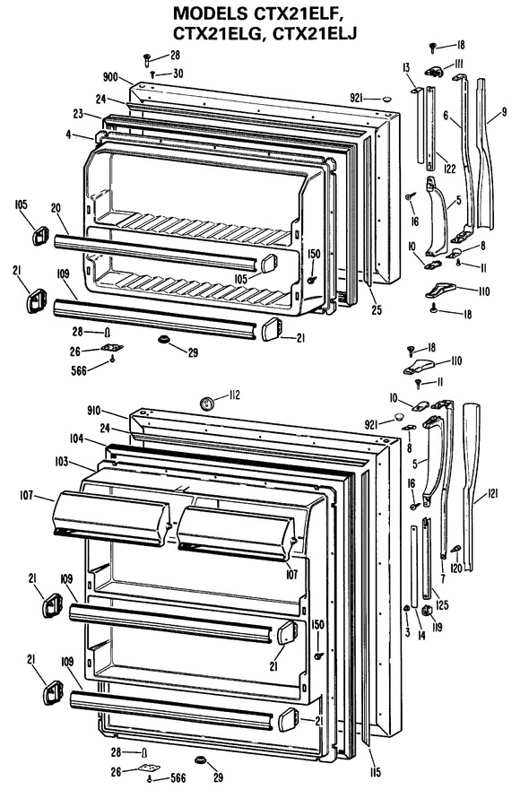 Diagram for CTX21ELGRWH