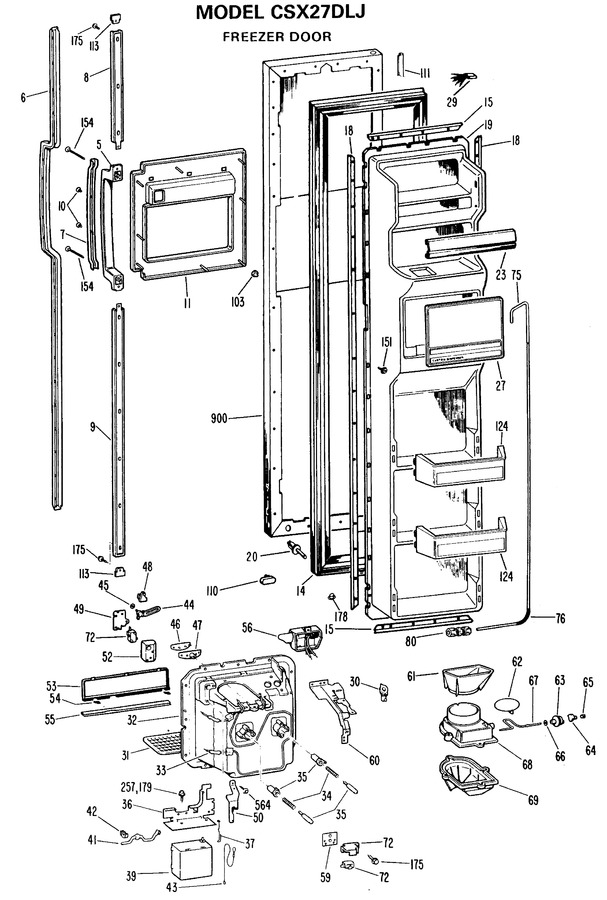 Diagram for CSX27DLJ