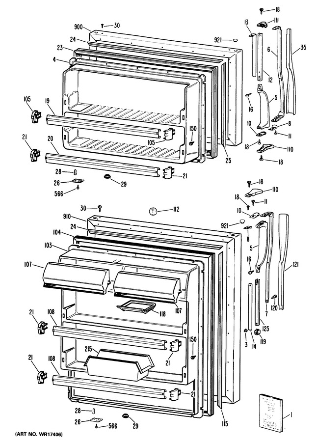 Diagram for CTX18ELBRAD