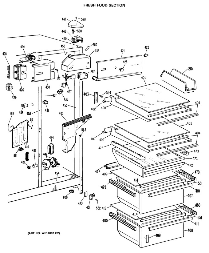 Diagram for CSX27HRBAD