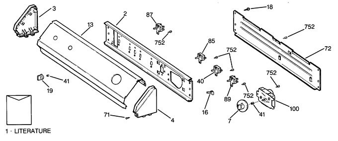 Diagram for DLL2650RBLWW