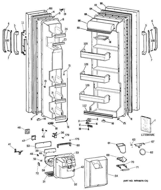 Diagram for CSX20GWSAAD