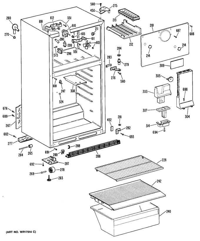 Diagram for CTX16CPGRWH