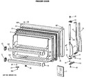 Diagram for 1 - Freezer Door