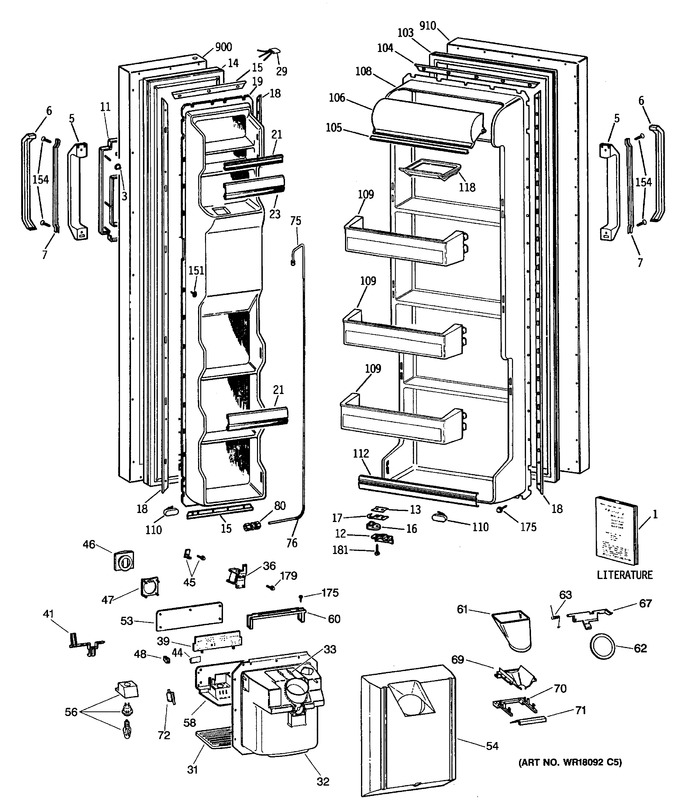 Diagram for CSX24KWSBWH