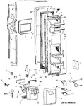 Diagram for 1 - Freezer Door