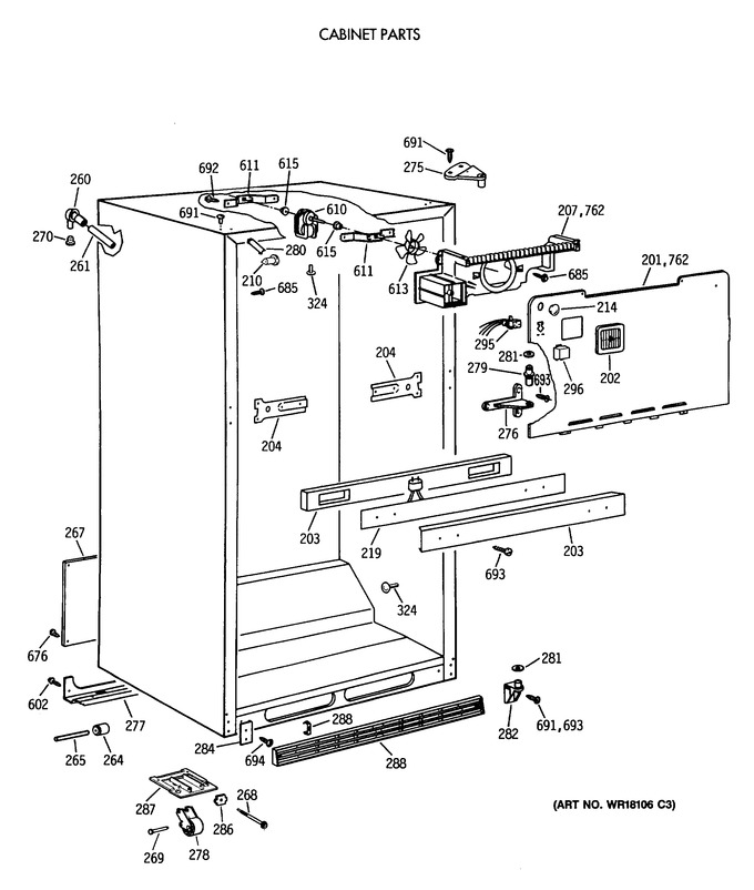 Diagram for CTE18GASTRWH