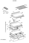 Diagram for 4 - Shelf Parts