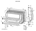 Diagram for 1 - Freezer Door