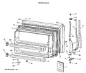 Diagram for 1 - Freezer Door