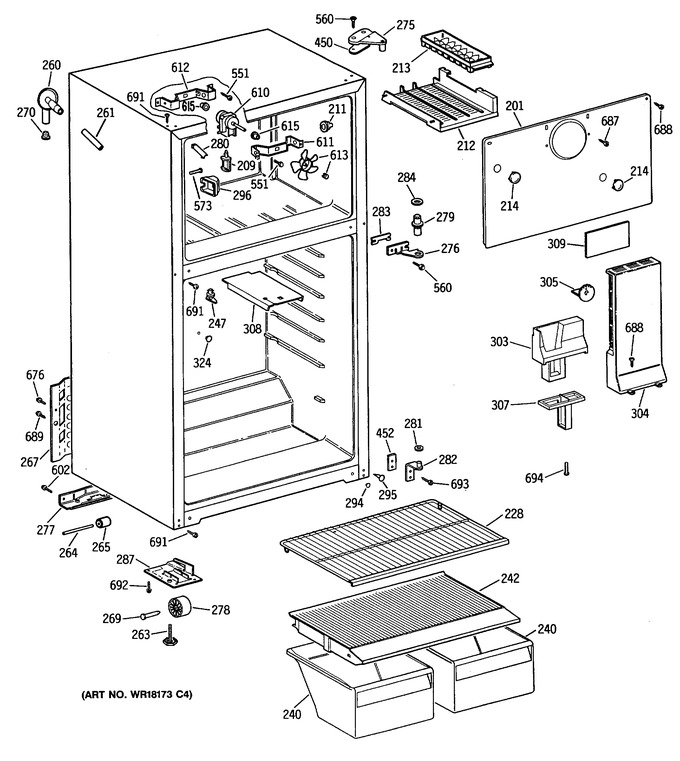 Diagram for CTX16CATDRAD