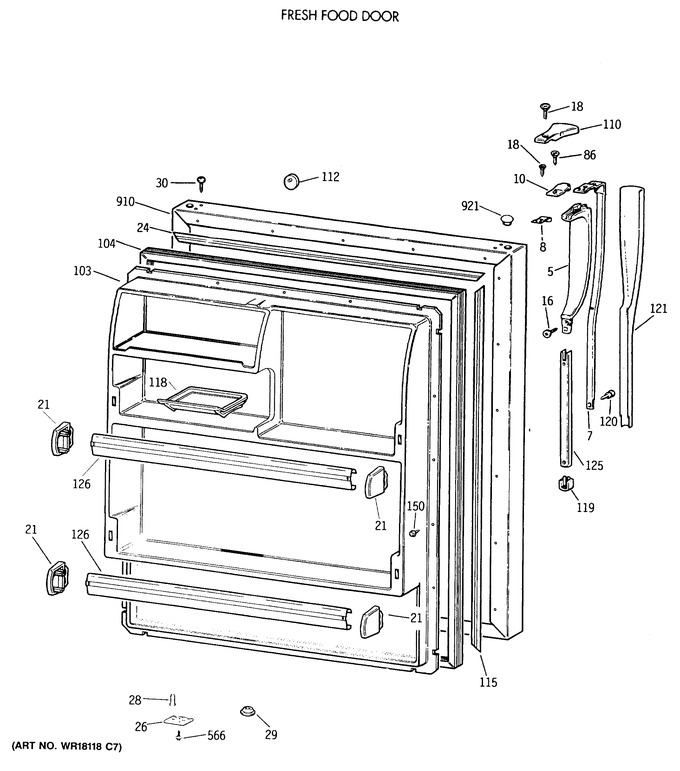 Diagram for CTX18LASWLAD