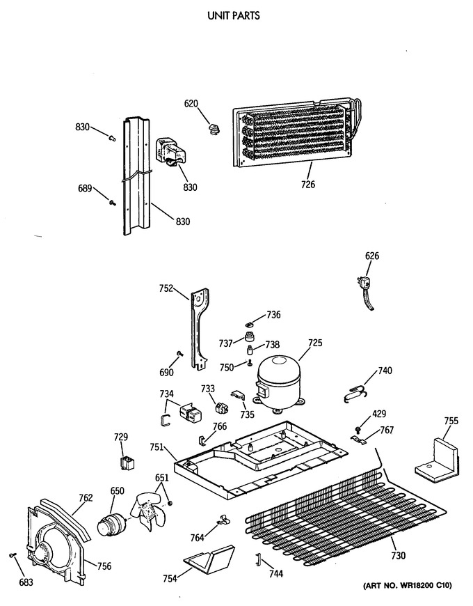 Diagram for CTX18BAXBRAD