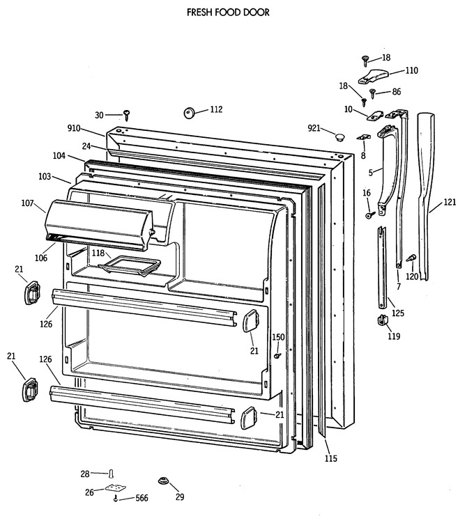 Diagram for CTX18CAXBLAD