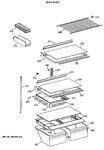 Diagram for 4 - Shelf Parts