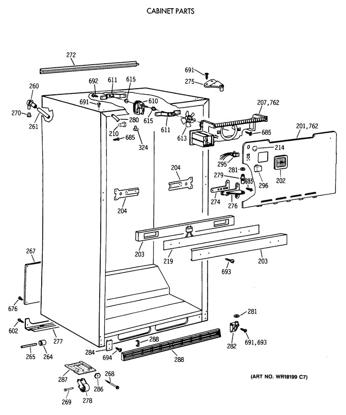 Diagram for CTG21GAXDRWW