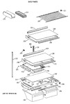 Diagram for 4 - Shelf Parts