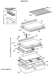 Diagram for 4 - Shelf Parts