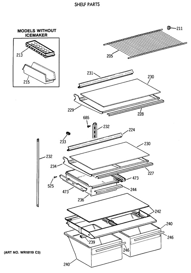 Diagram for CTT18GAXBRWW