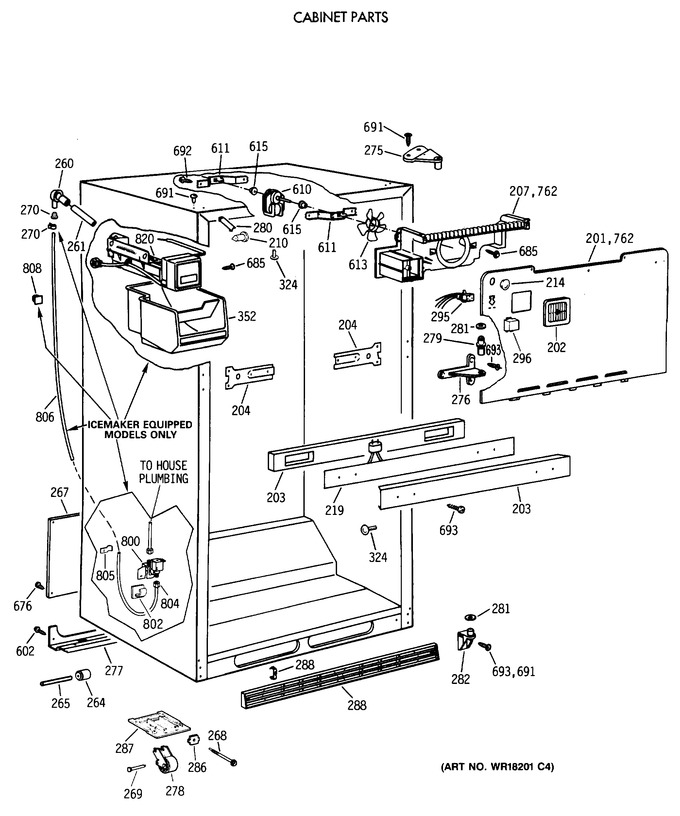 Diagram for CTX18GIXCRAA