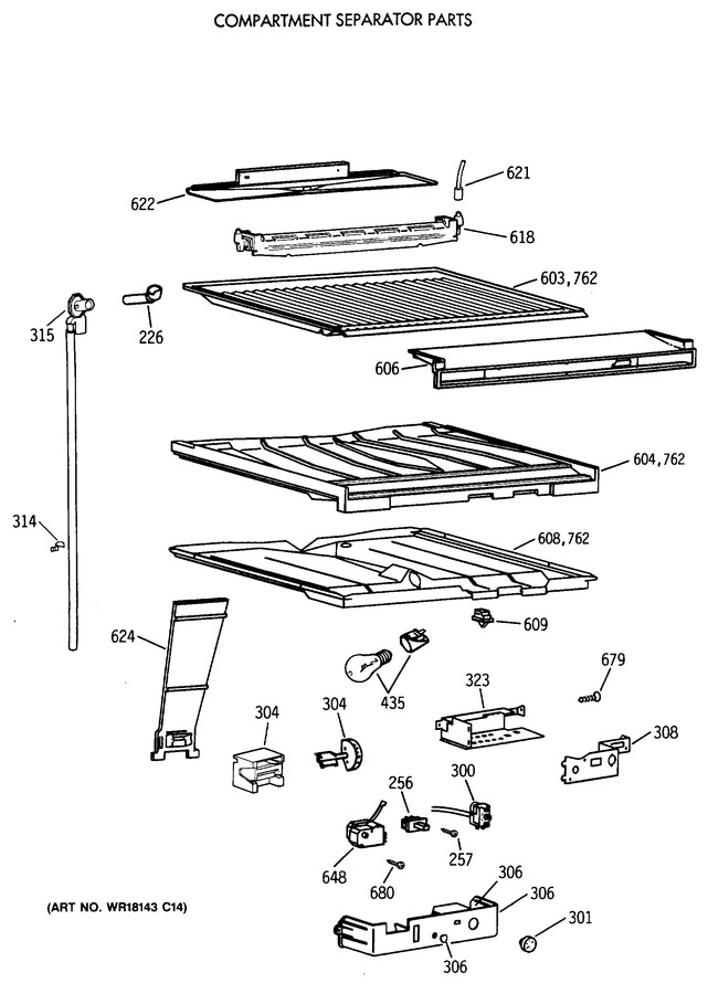 Diagram for CTX18GAXCRWW