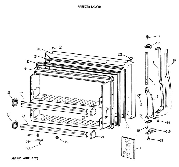 Diagram for CTX18KAXCRWH