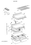 Diagram for 4 - Shelf Parts