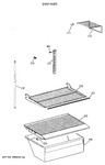 Diagram for 4 - Shelf Parts