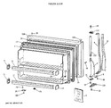 Diagram for 1 - Freezer Door